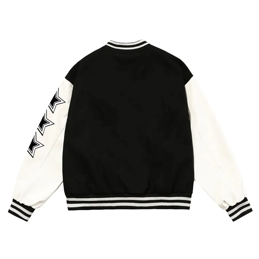 777 SL Black Varsity Jacket - William Jacket