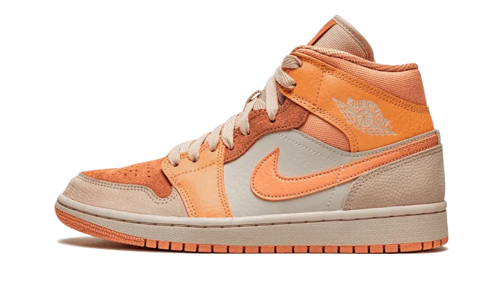 Air Jordan 1 Mid Apricot Orange