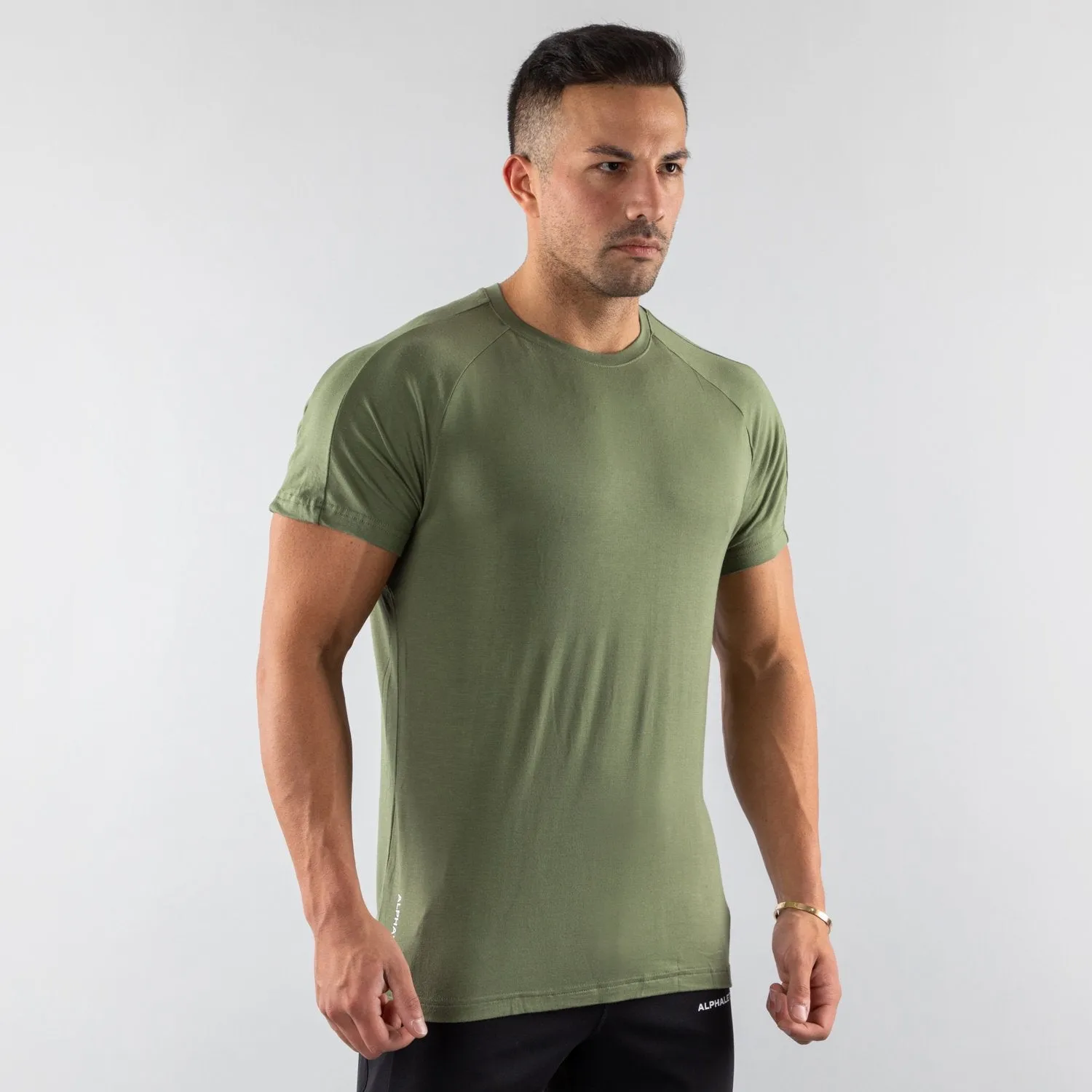 Aspire Short Sleeve - Light Olive