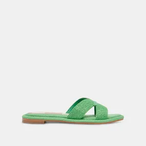 ATOMIC Flat Sandals Seaglass | Seaglass Raffia Flat Sandals– Dolce Vita 6894909587522