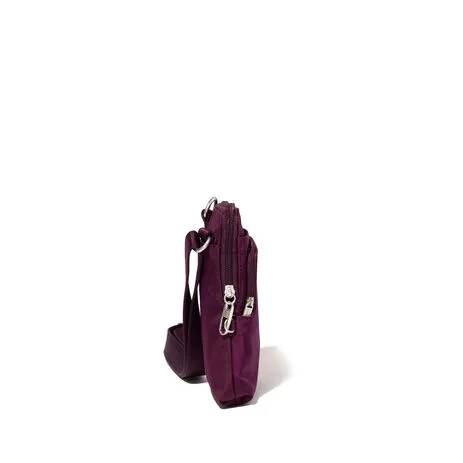 Baggallinni Securtex Anti-Theft Activity Crossbody Bag Mulberry 