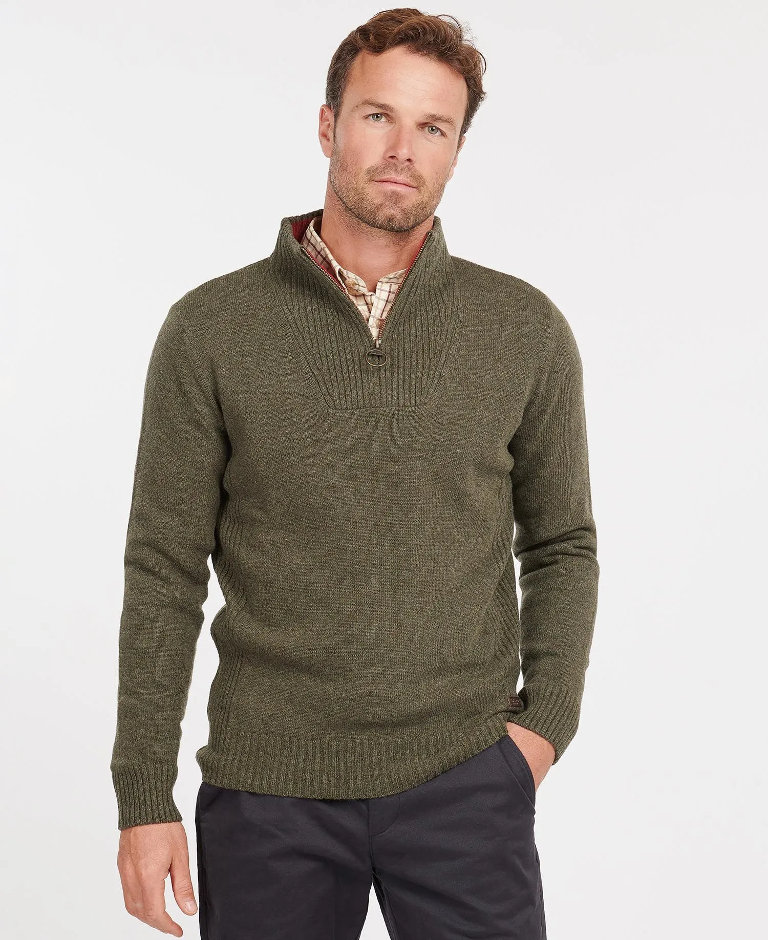 Barbour Men's Nelson Half-Zip Sweater