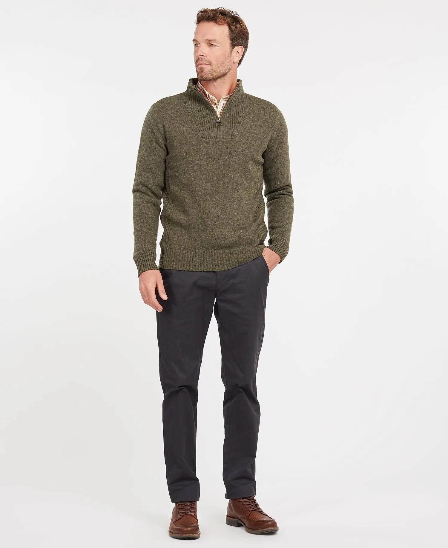 Barbour Men's Nelson Half-Zip Sweater