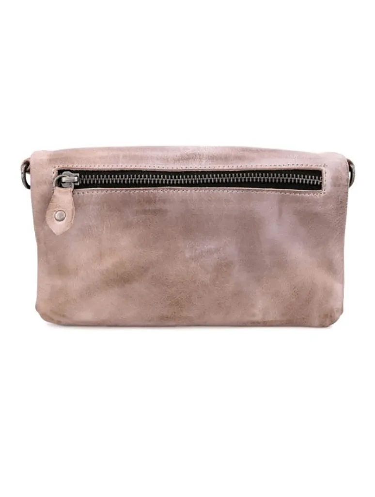 BED|STU Cadence Crossbody in Light Grey Rustic