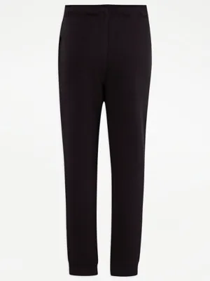 Black Slim Leg School Joggers 2 Pack | School | George at ASDA