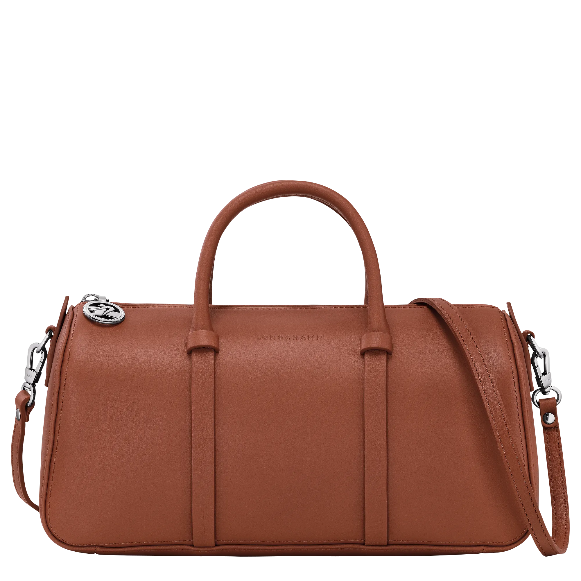 Daylong M Handbag Cognac - Leather