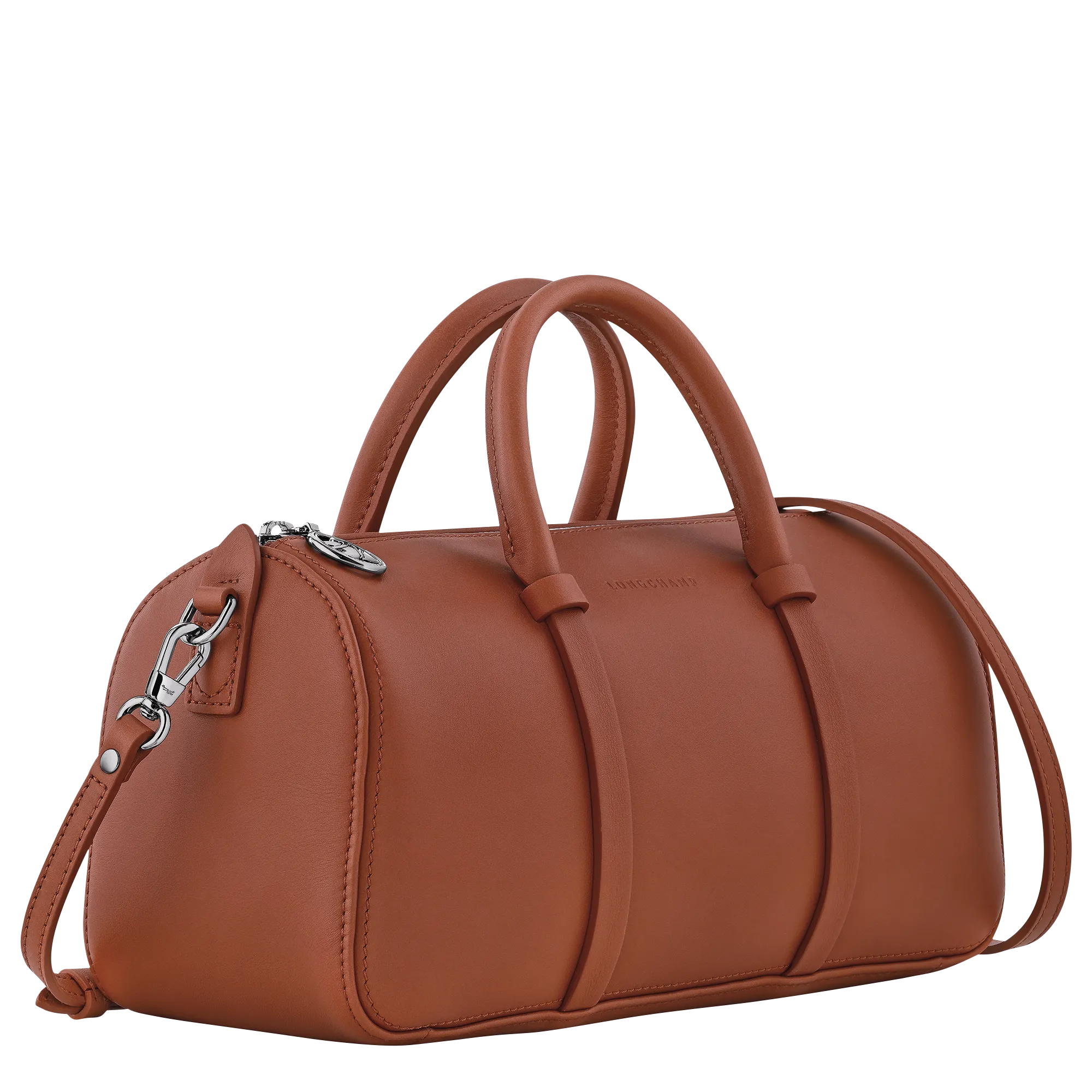 Daylong M Handbag Cognac - Leather