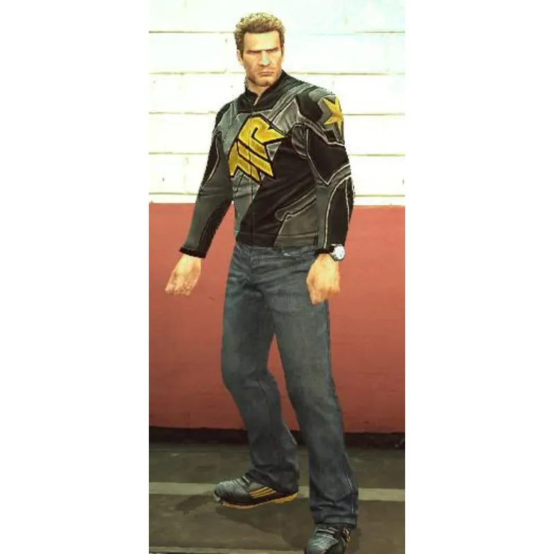 Dead Rising Chuck Black Cosplay Jacket - William Jacket