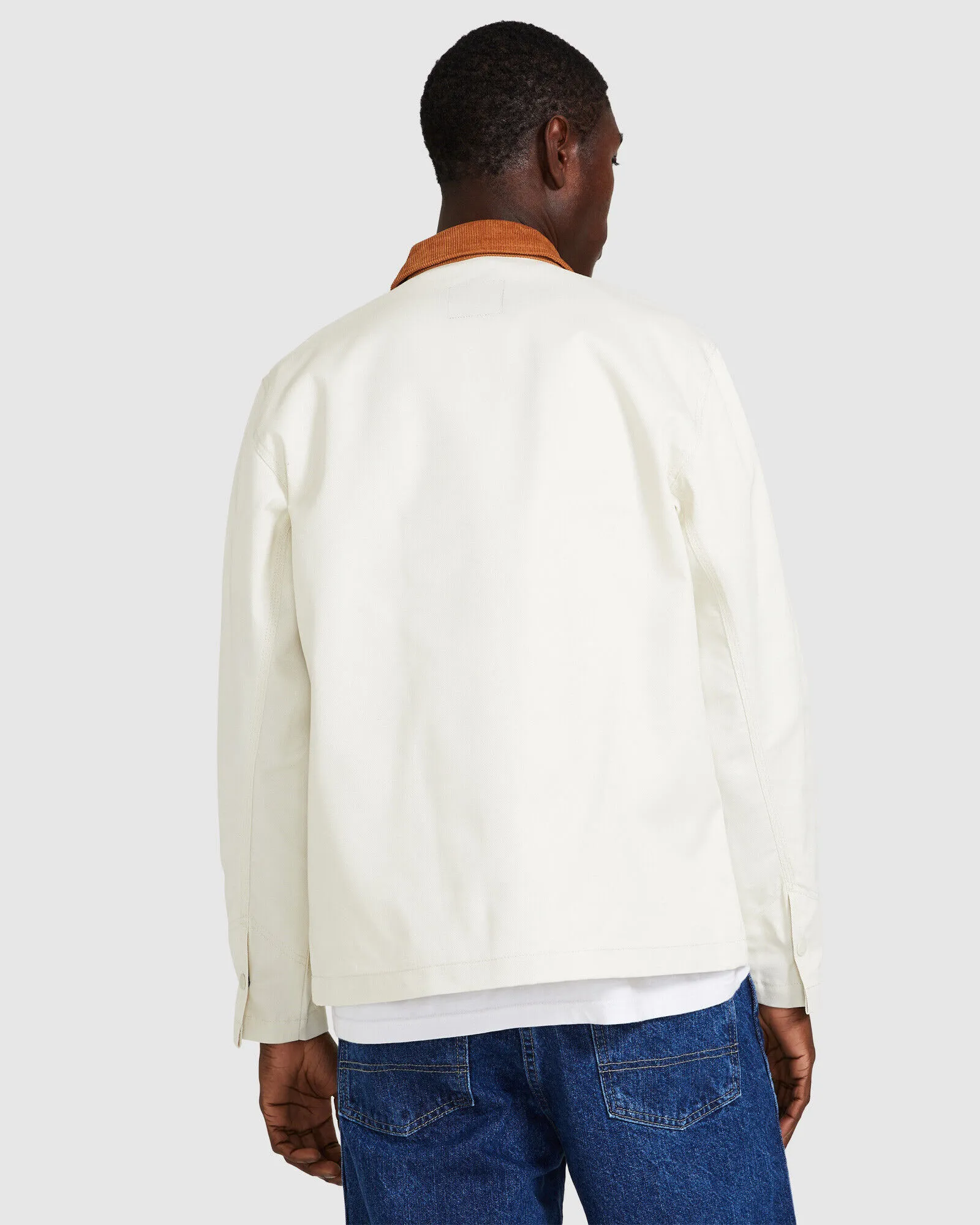 Dickies Baltimore Button Up Coat Bone