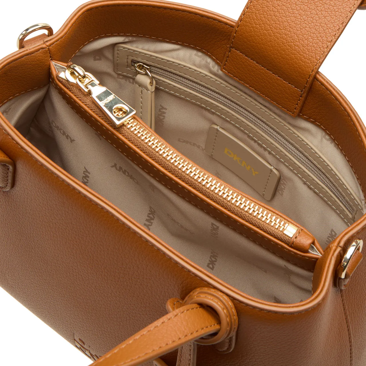 DKNY Yorkville Small Tote Bag - Cognac