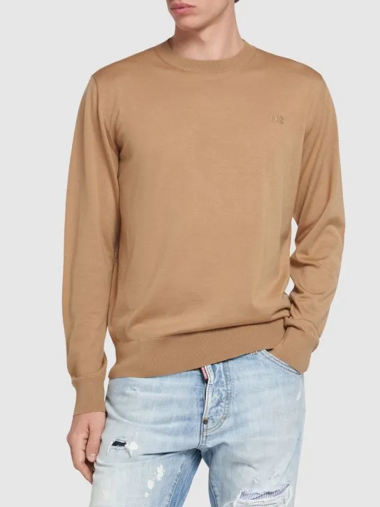 Dsquared2   Crewneck wool sweater 