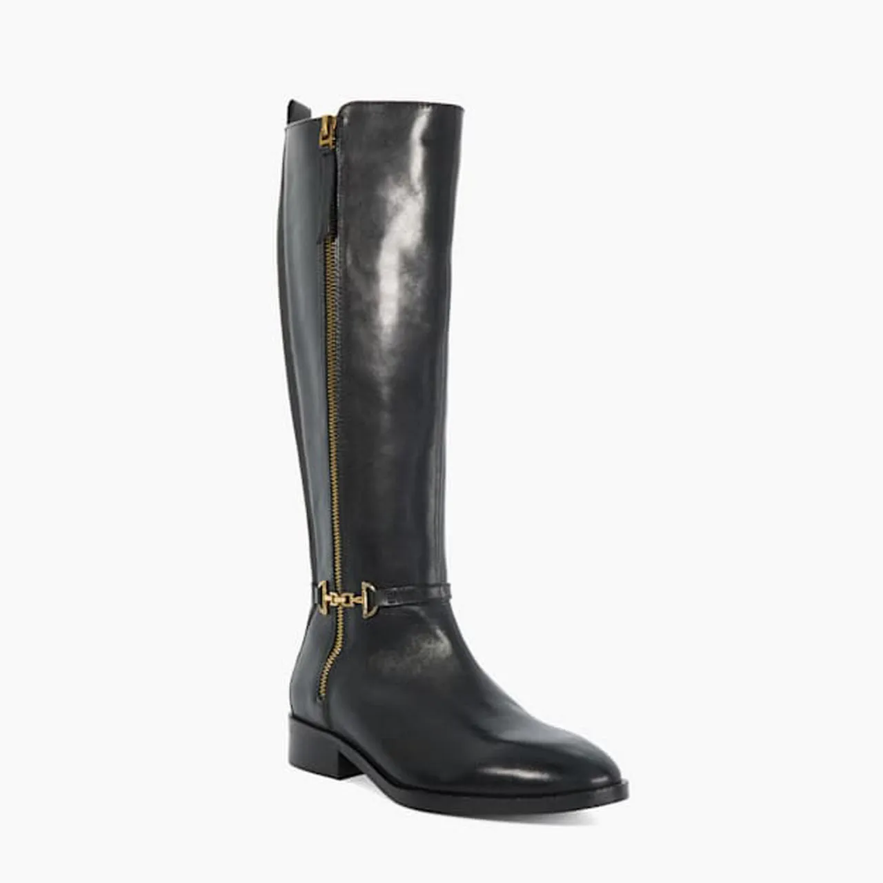 DUNE LONDON Taylyn Knee High Boots - Black