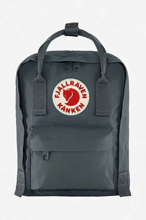 Fjallraven backpack Kanken Mini gray color