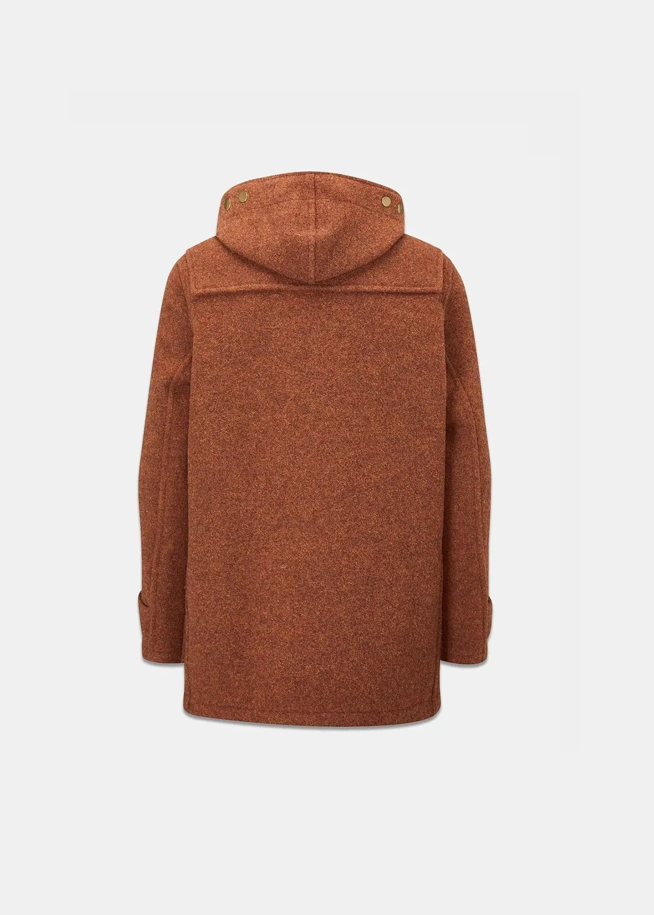 Gloverall Mid Monty Duffle Coat - Rust