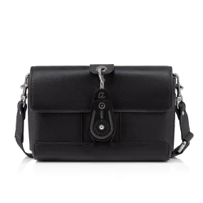 Groovy Crossbody Bag - Calf Alpin leather - Black