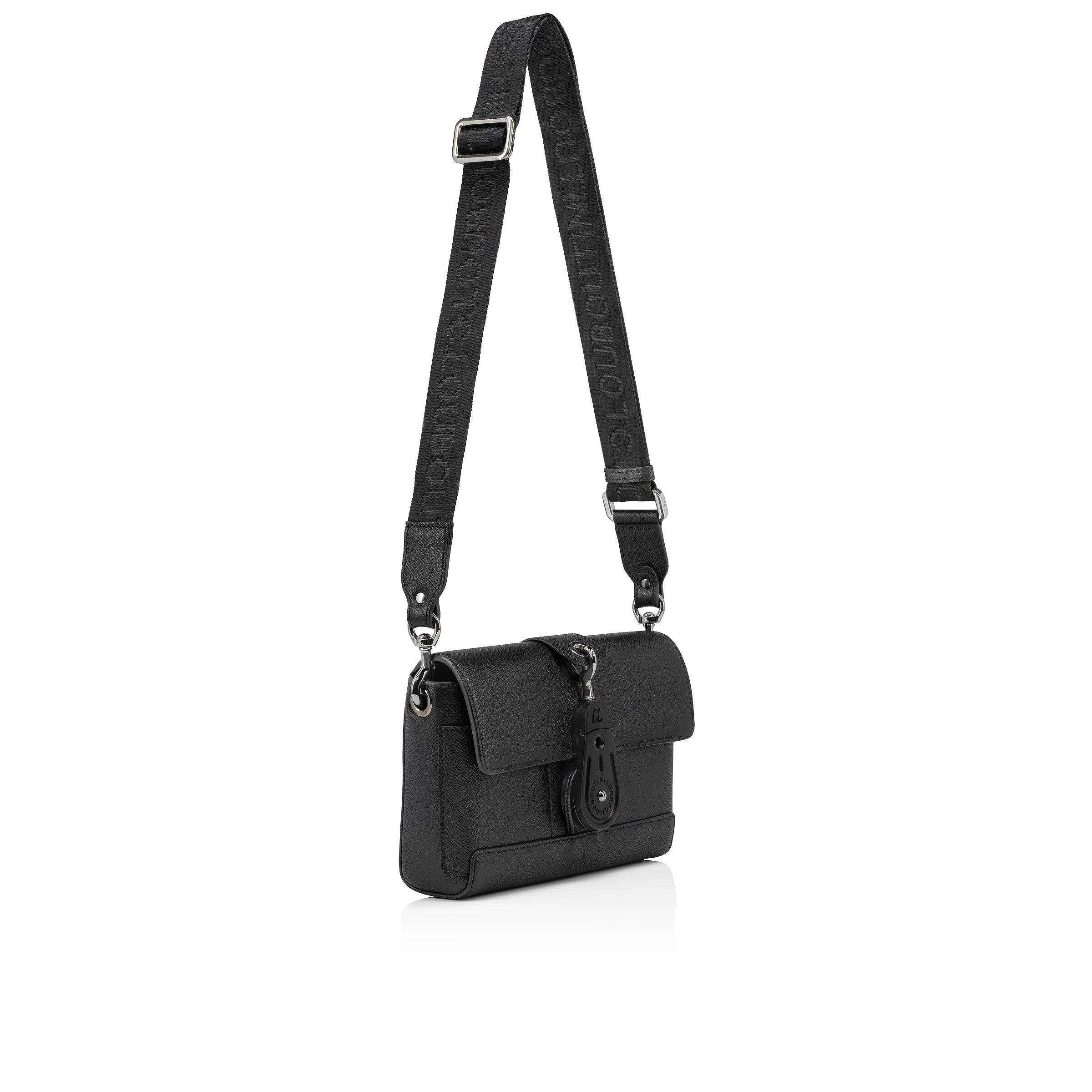 Groovy Crossbody Bag - Calf Alpin leather - Black