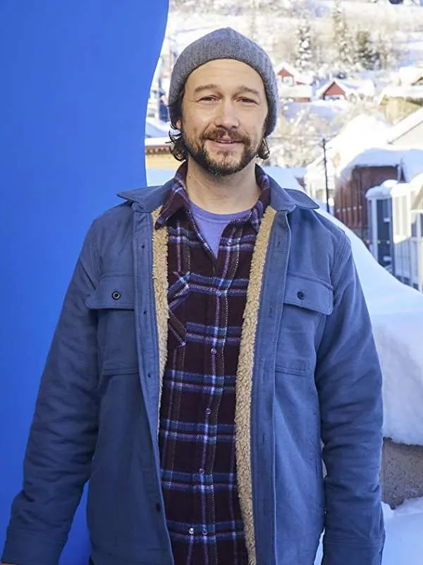 Joseph Gordon-Levitt Flora and Son Blue Jacket