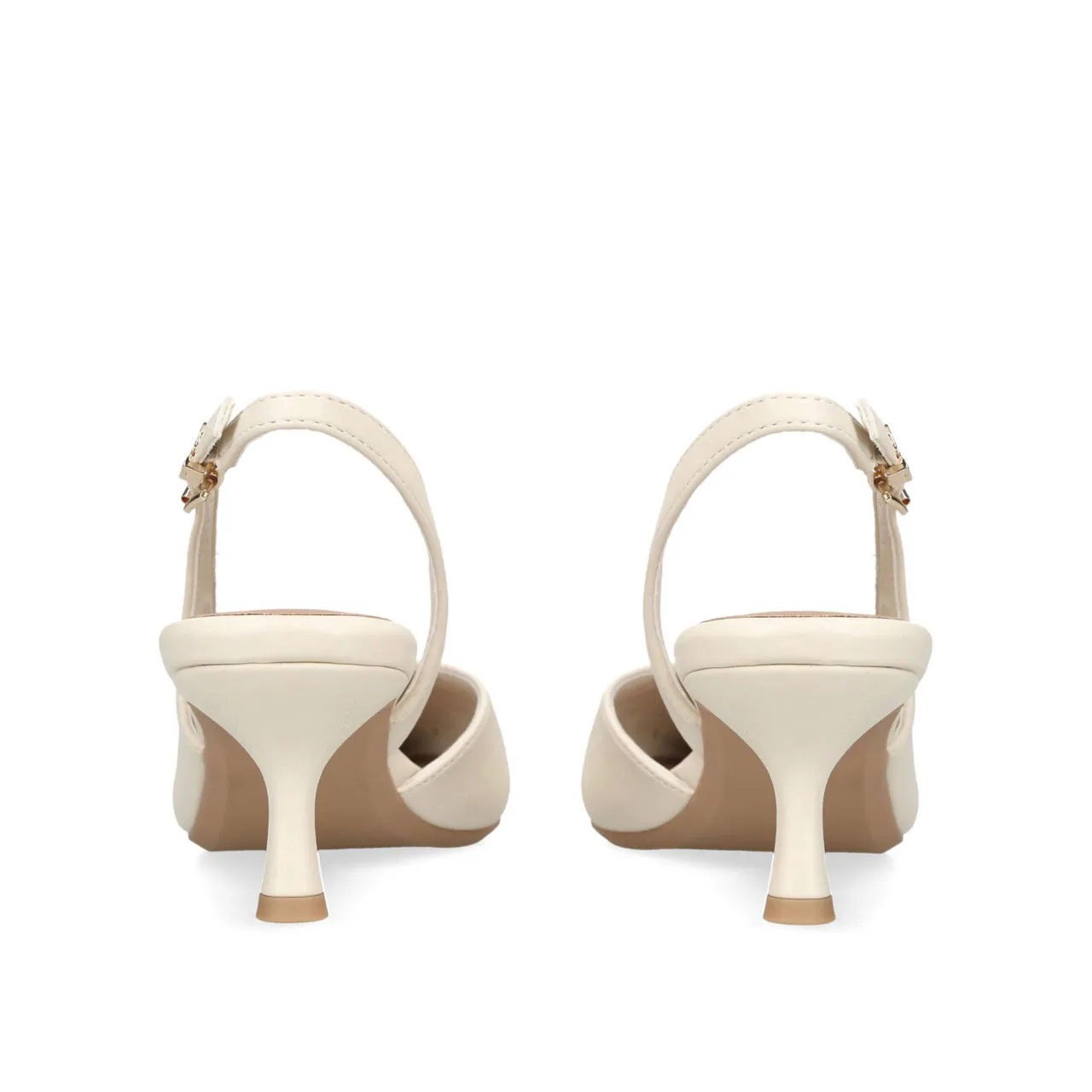 KG BY KURT GEIGER Aria Slingback Heels - White