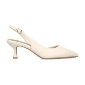 KG BY KURT GEIGER Aria Slingback Heels - White