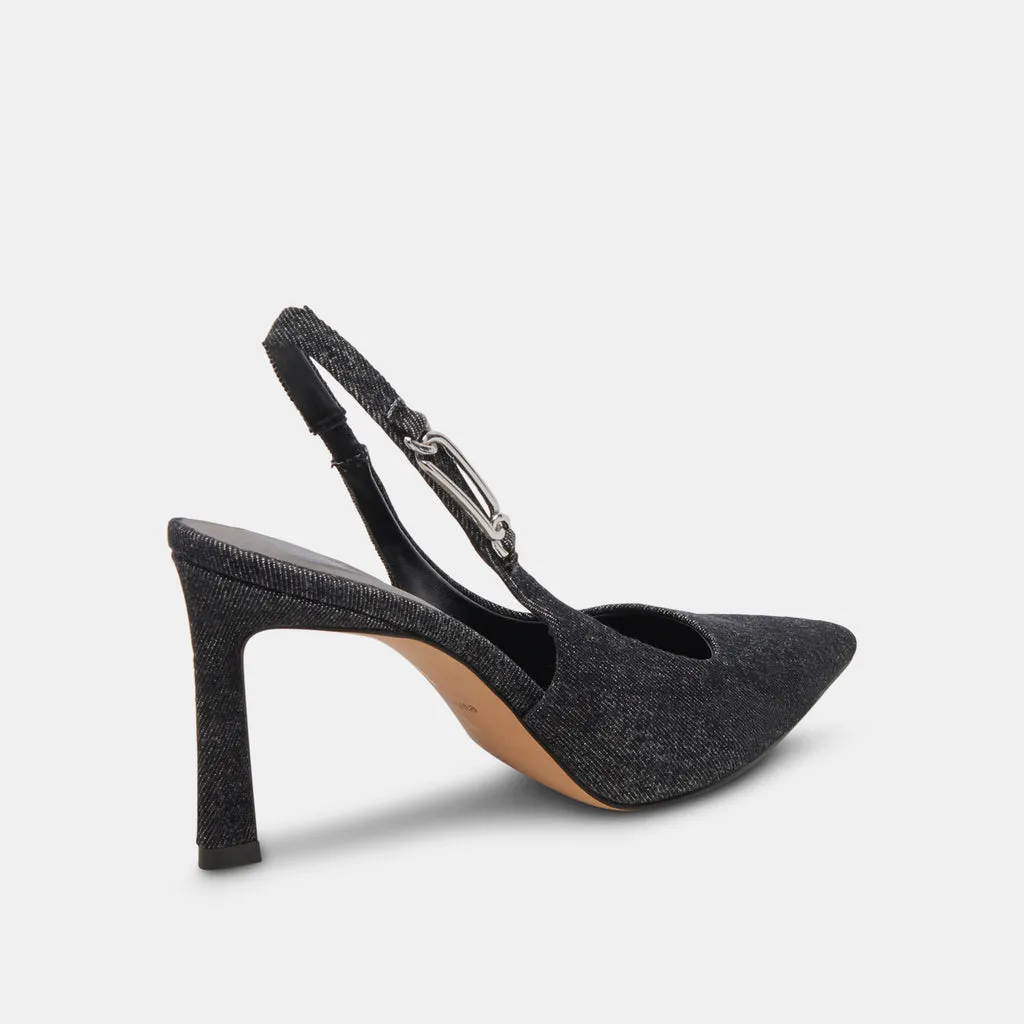 KRISTA HEELS CARBON DENIM– Dolce Vita 6952240971842