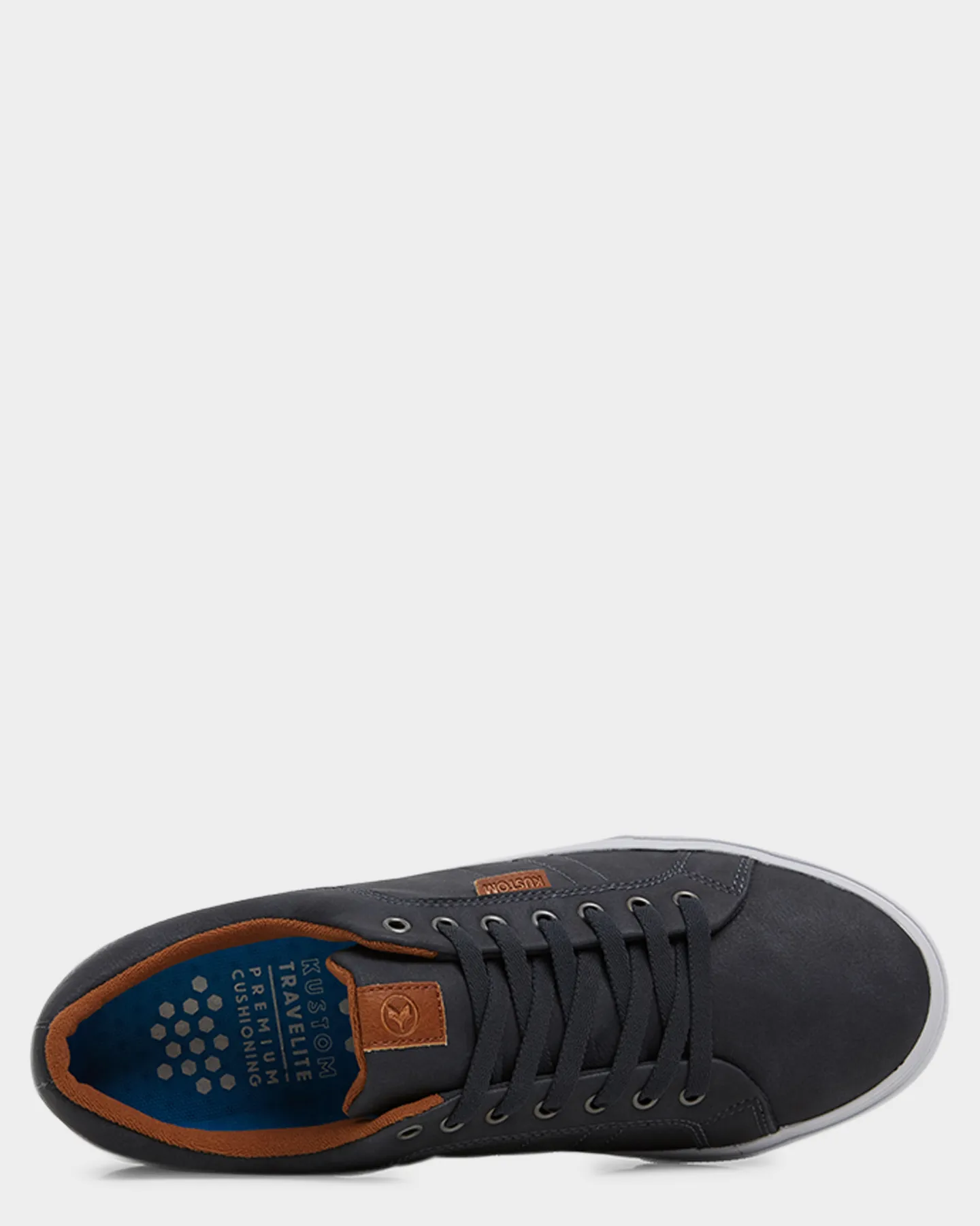 Kustom Finetime Classic Sneaker - Navy Supreme | SurfStitch