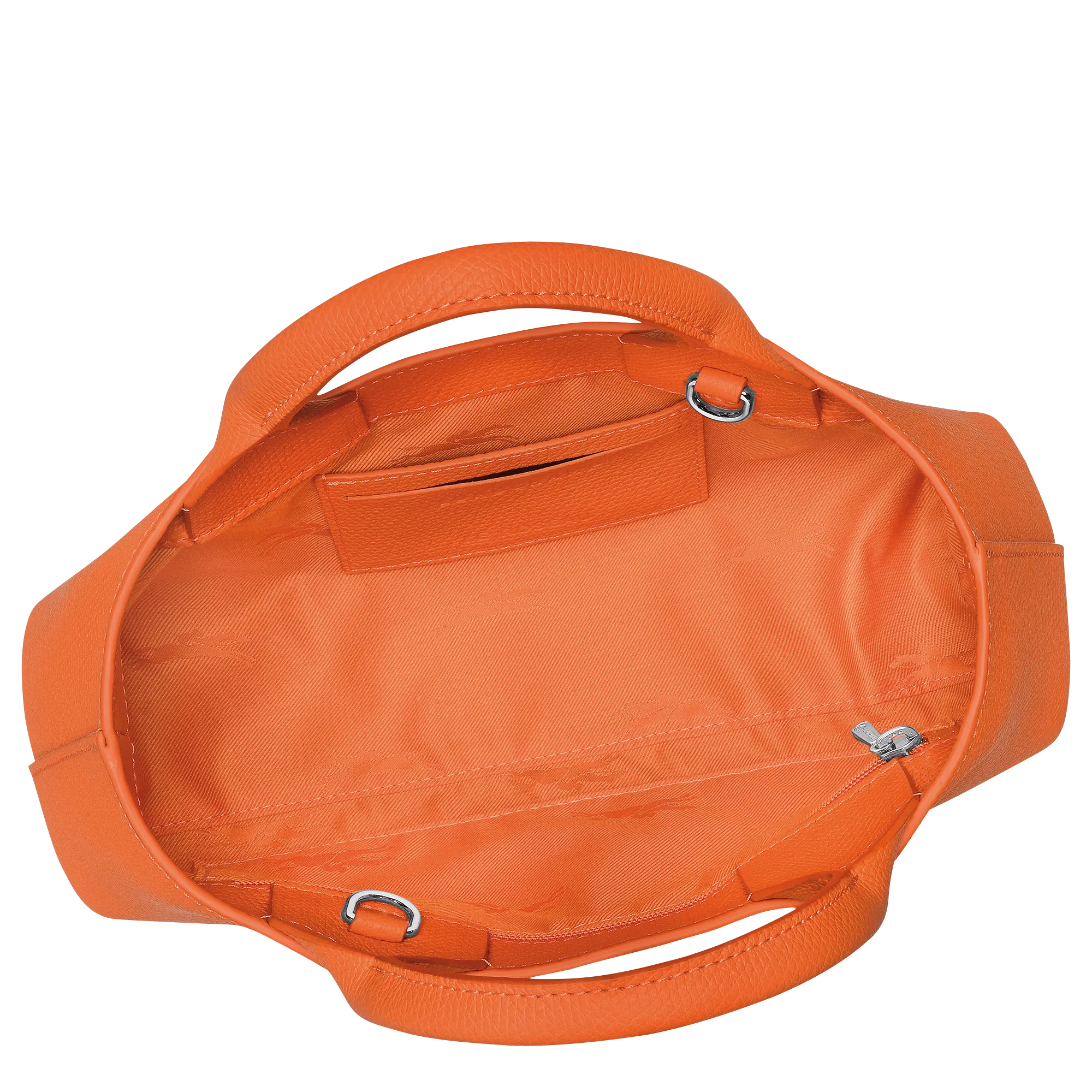 Le Roseau S Handbag Orange - Leather