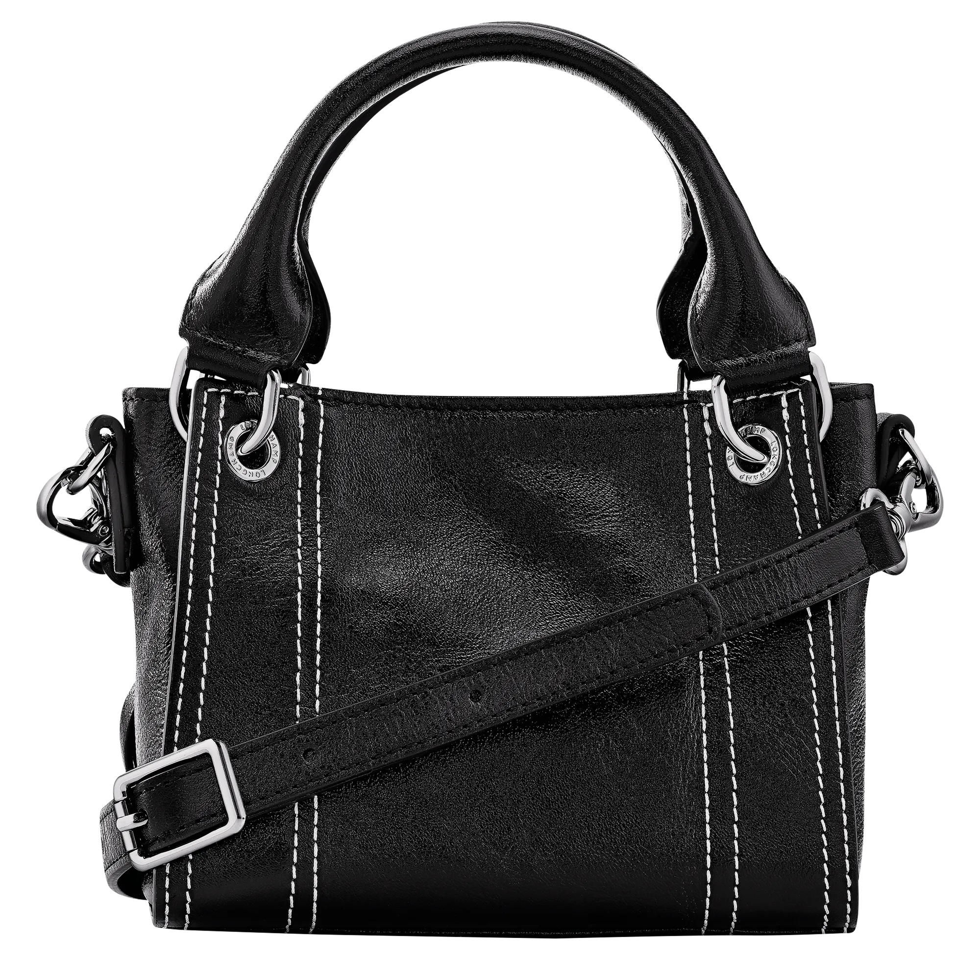 Longchamp 3D XS Handbag Black - Leather