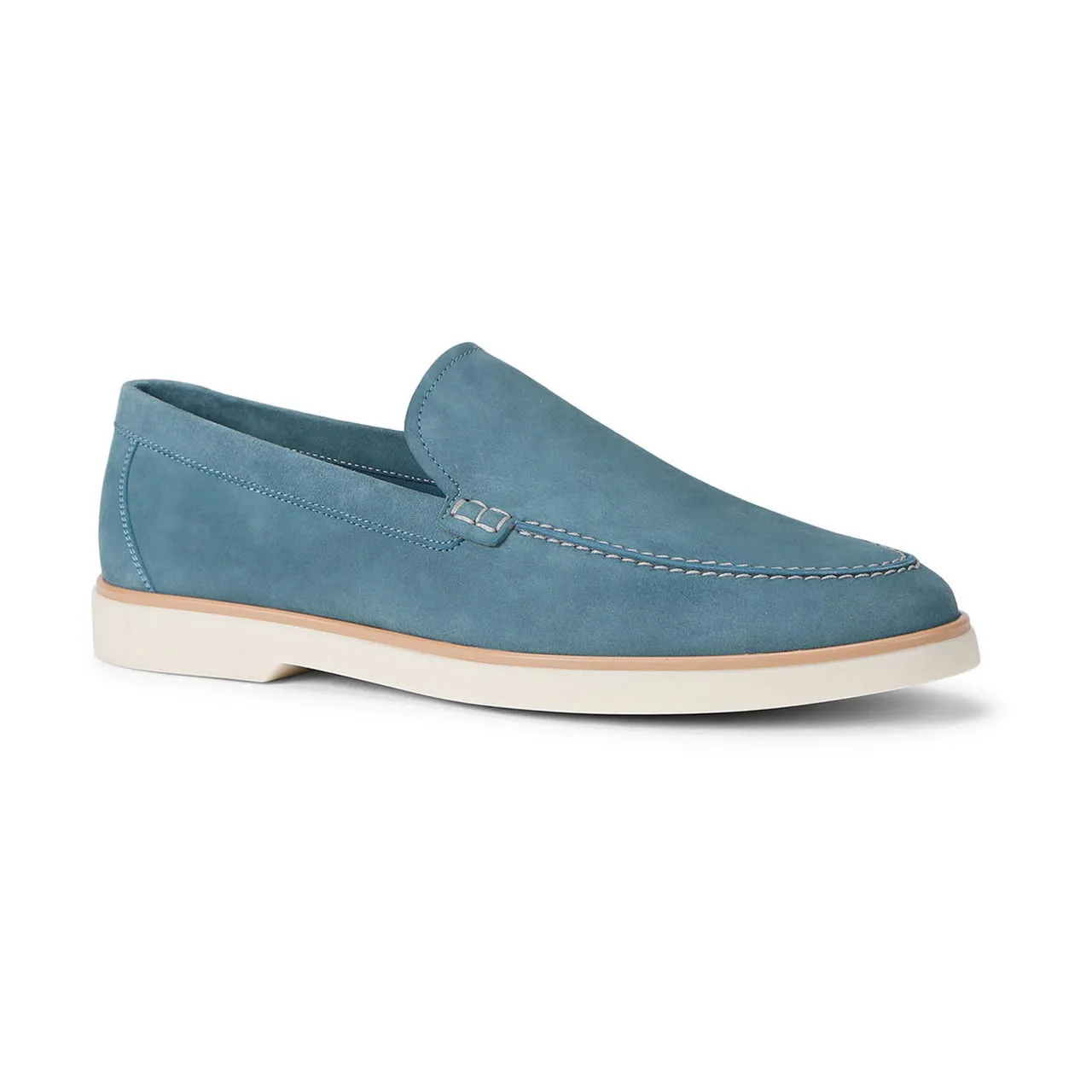 MAGNANNI Altea Suede Loafers - Blue