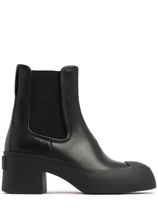 Marni   60mm Leather Chelsea boots 