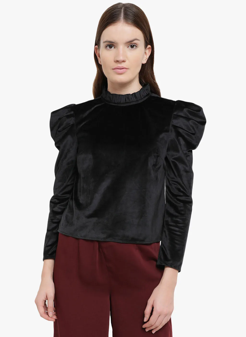 Mellow Musings Puff Shoulder Top