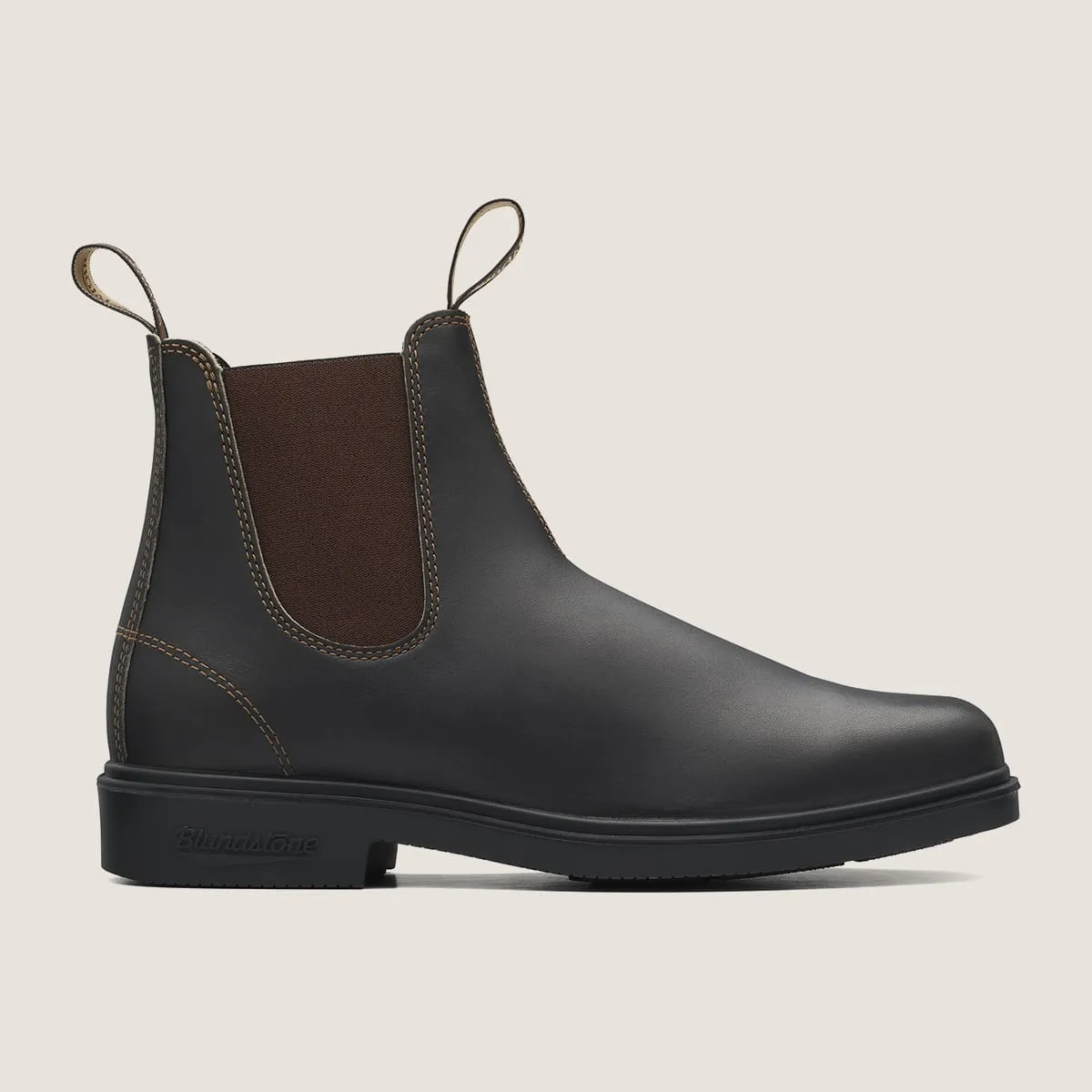 Men's Dress  Chelsea Boots  -  Stout Brown