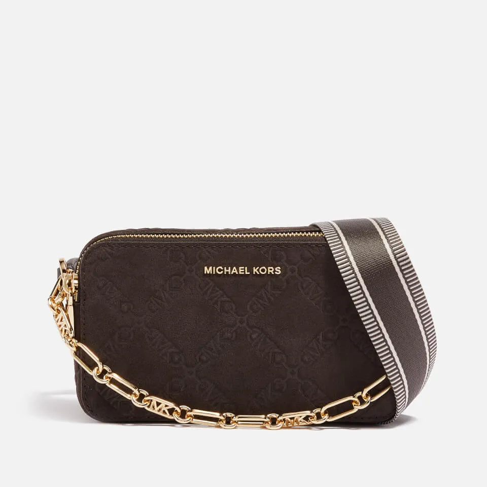 MICHAEL Michael Kors Jet Set Small Suede Crossbody Bag