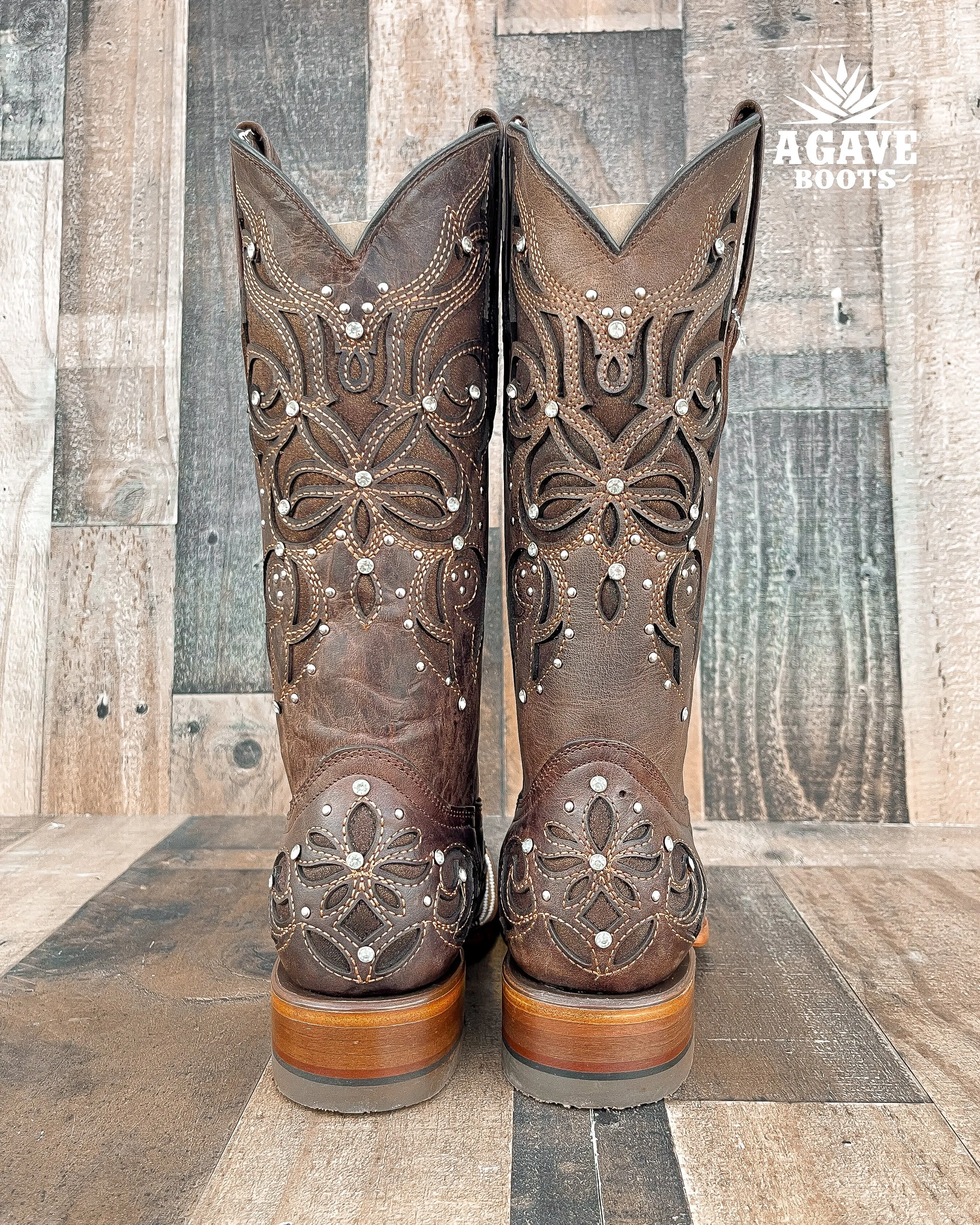 MIRANDA | WOMEN SQUARE TOE COWBOY BOOTS