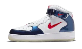 Nike Air Force 1 Mid University Red Midnight Navy