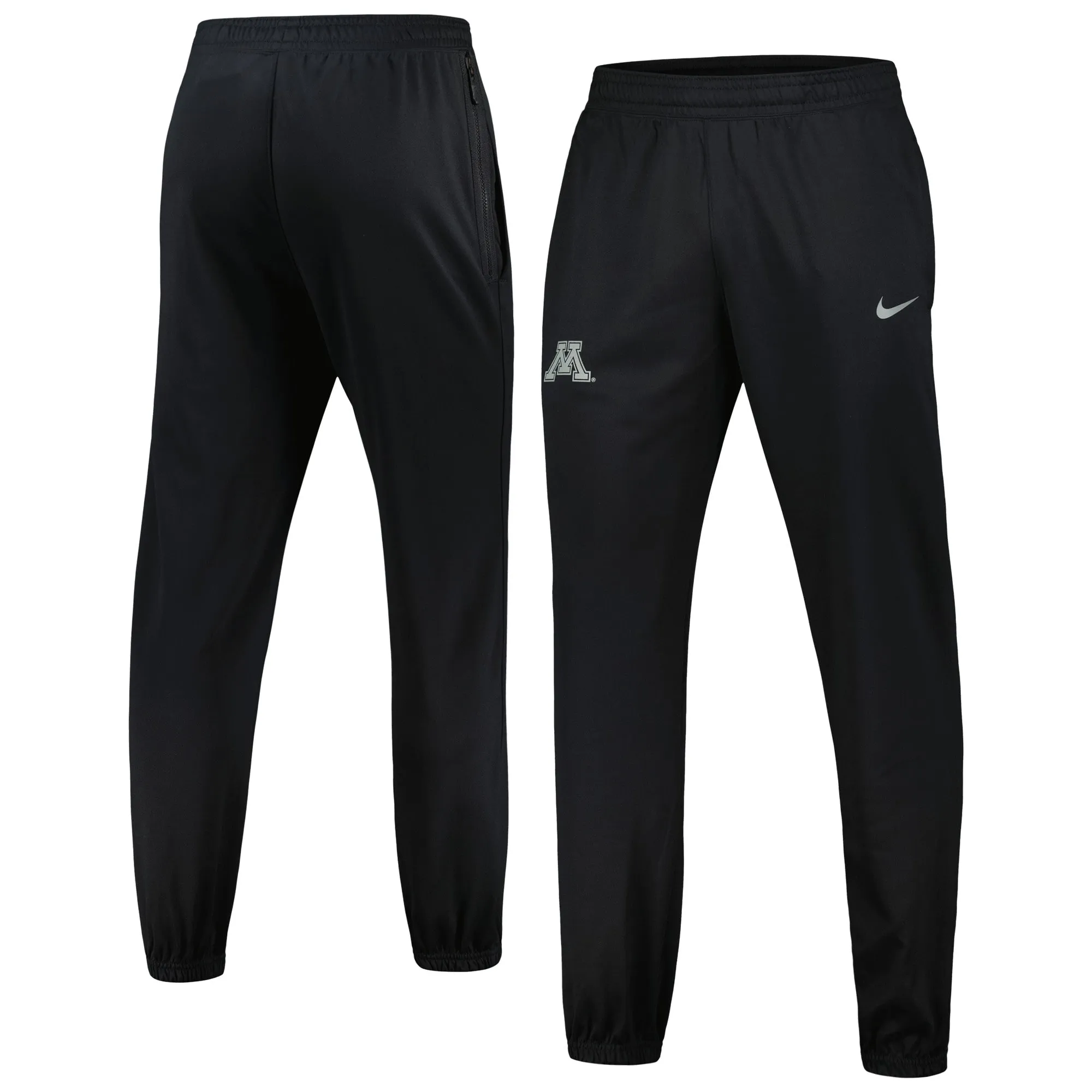 Nike Minnesota Golden Gophers Black Basketball Spotlight Performance Pants