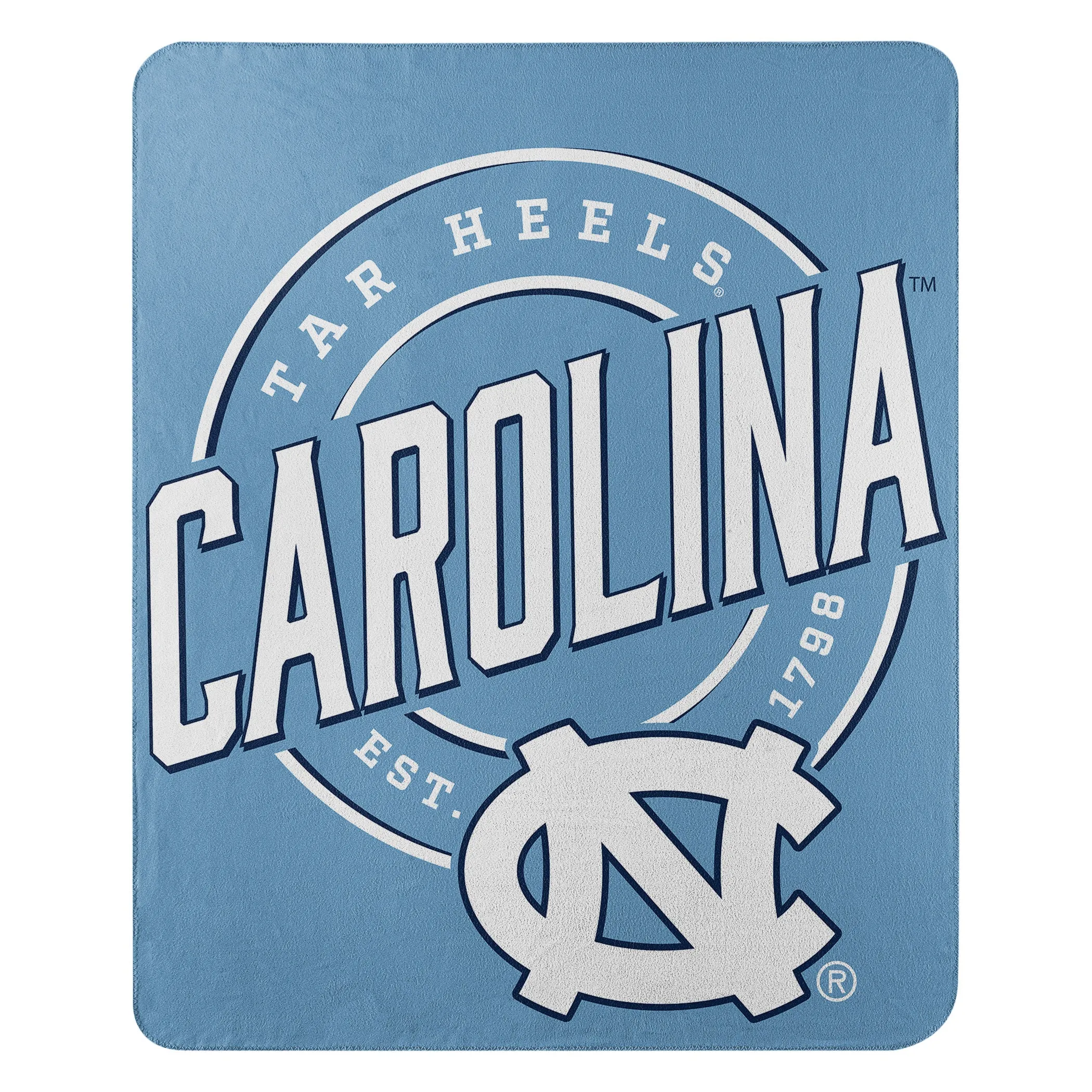 North Carolina Tar Heels 50 x 60 Campaign Fleece Throw Blanket