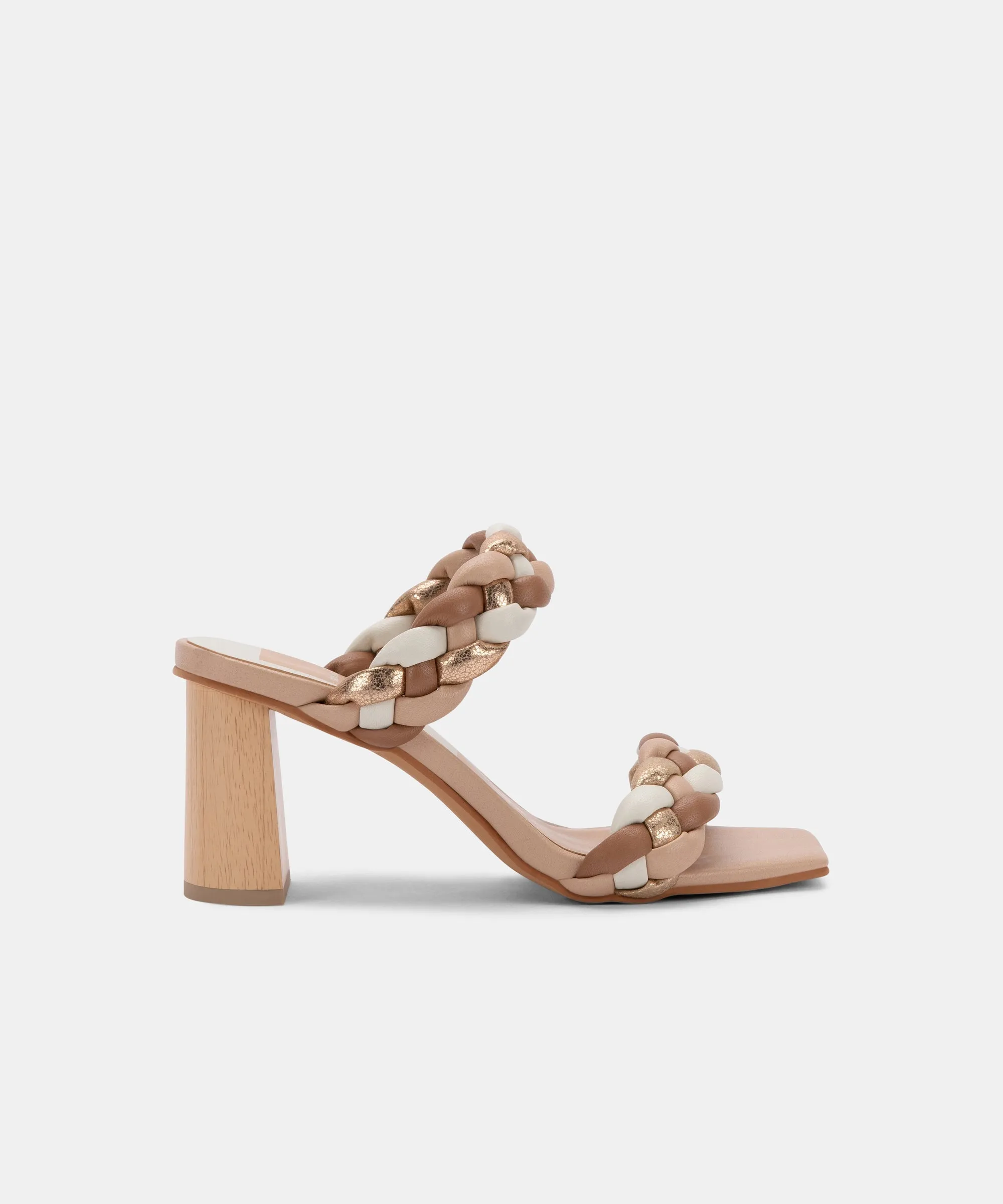 PAILY HEELS NATURAL MULTI STELLA - re:vita