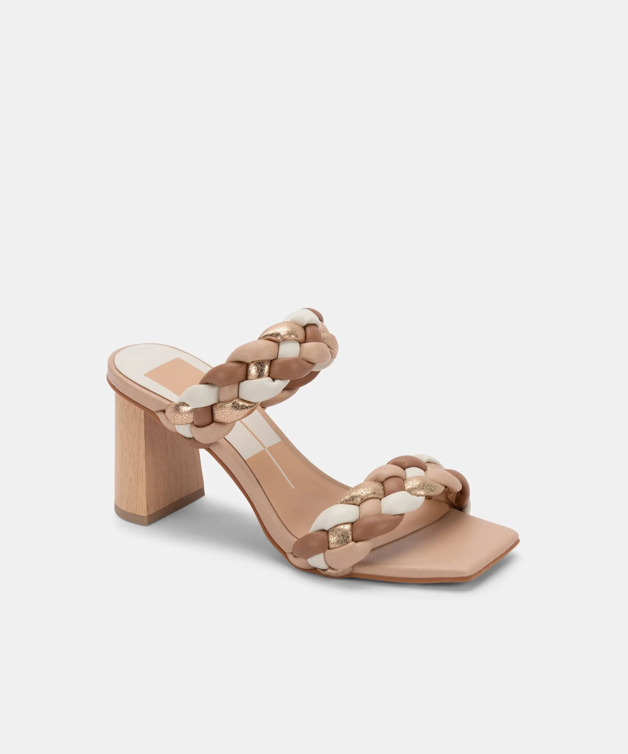 PAILY HEELS NATURAL MULTI STELLA - re:vita