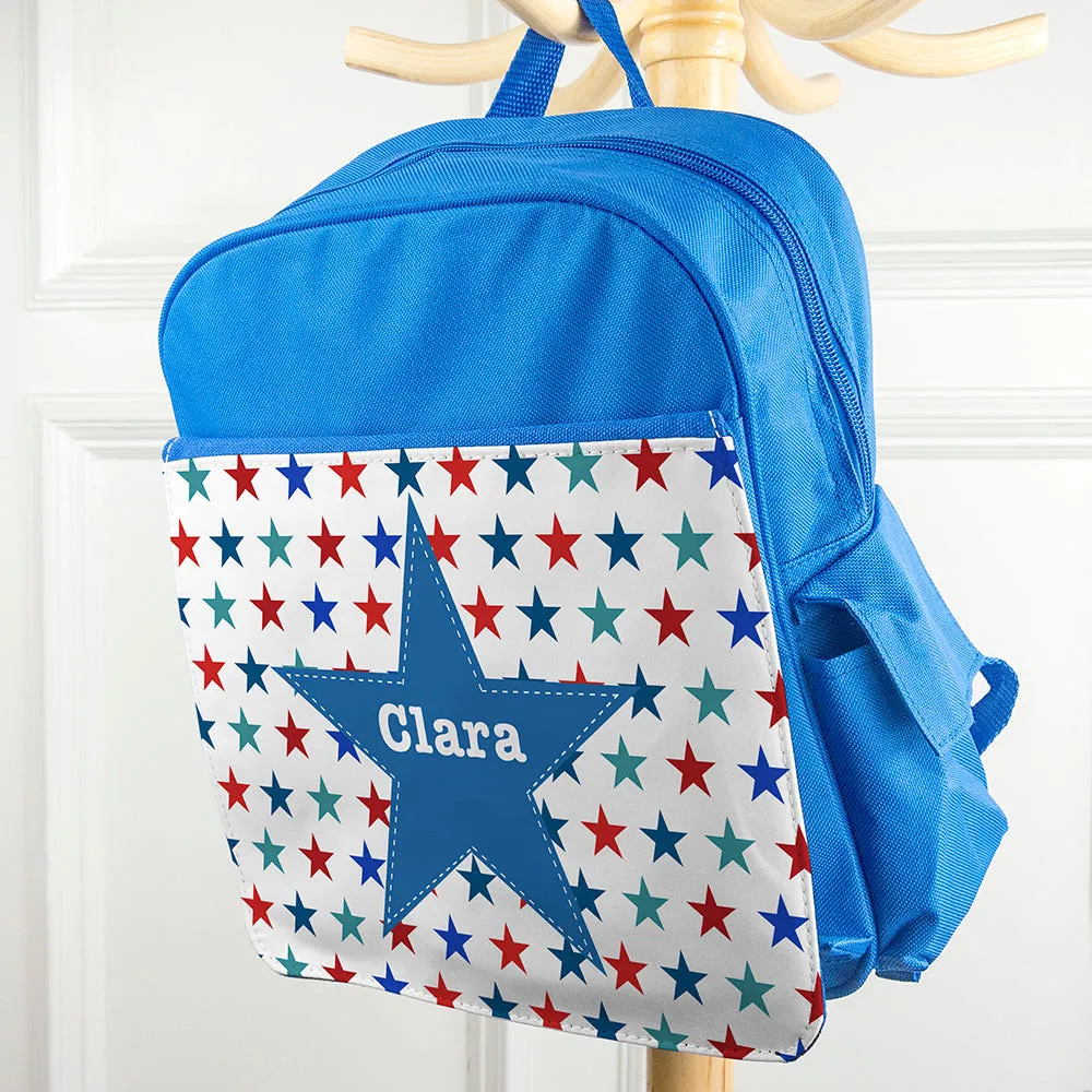 Personalised Stars Rucksack