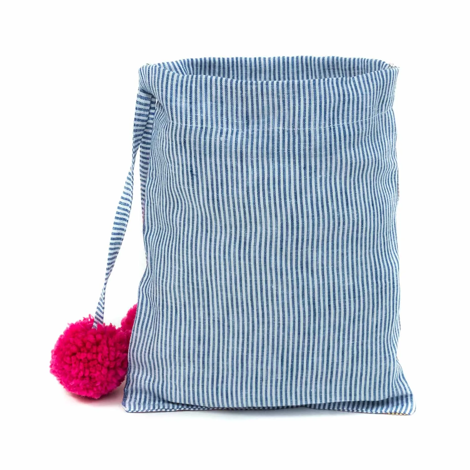 Piccolaludo Handbag With Pom Poms For Girls