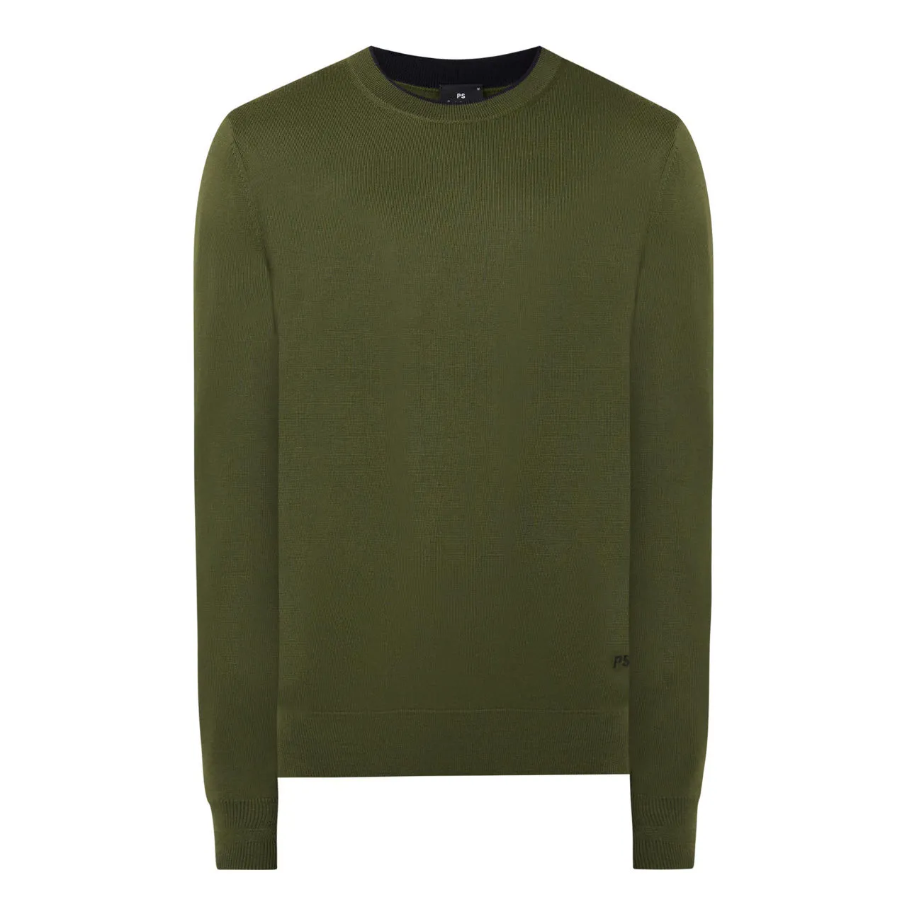 PS PAUL SMITH Embroidered Logo Sweater - Olive