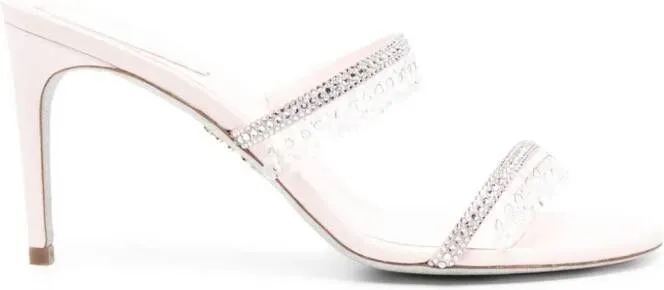 René Caovilla Chandelier 80mm sandals Pink