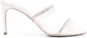 René Caovilla Chandelier 80mm sandals Pink