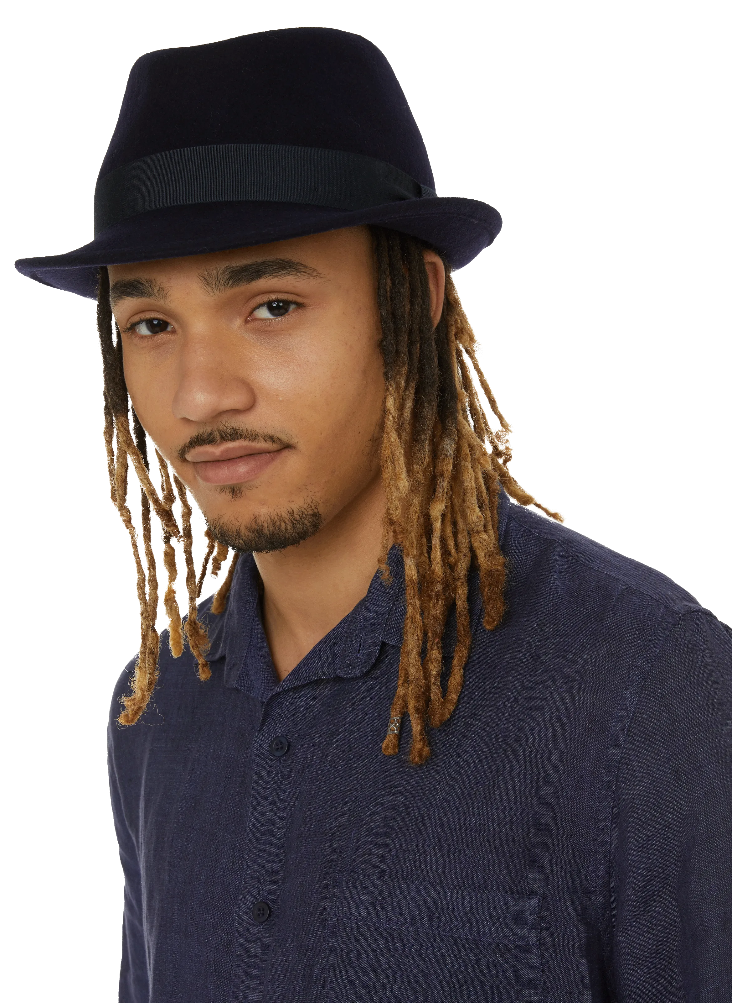 Saison 1865  Wool felt hat - Blue