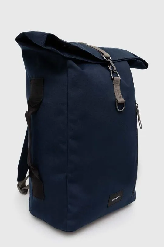 Sandqvist backpack Dante Vegan navy blue color SQA2372