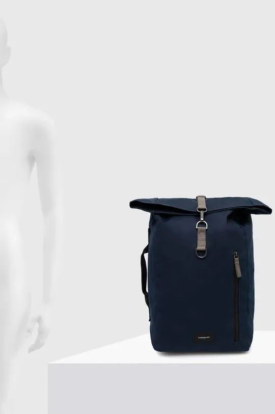 Sandqvist backpack Dante Vegan navy blue color SQA2372