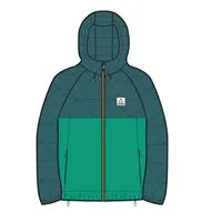 Singletrack Recycled Thermore Insulated Jacket - Corsair Blue/ Jungle Green