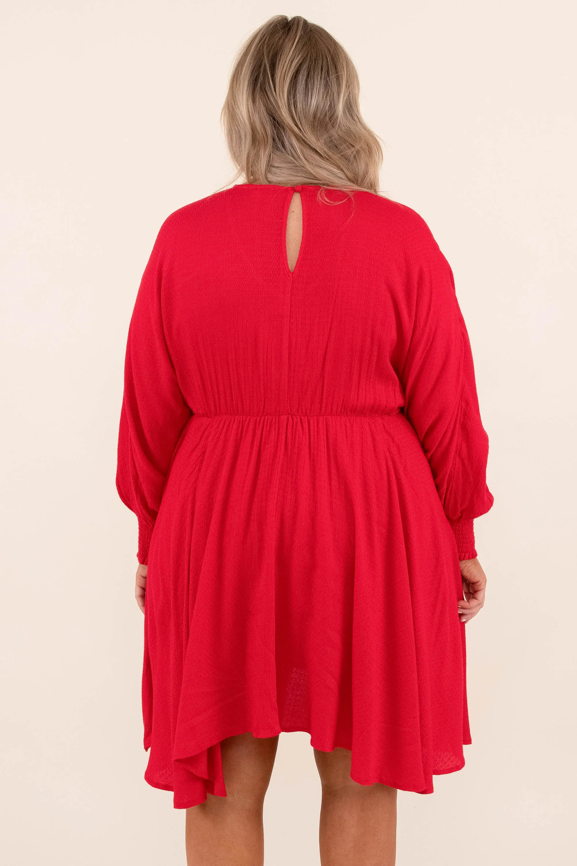 Strawberry Fields Dress, Red