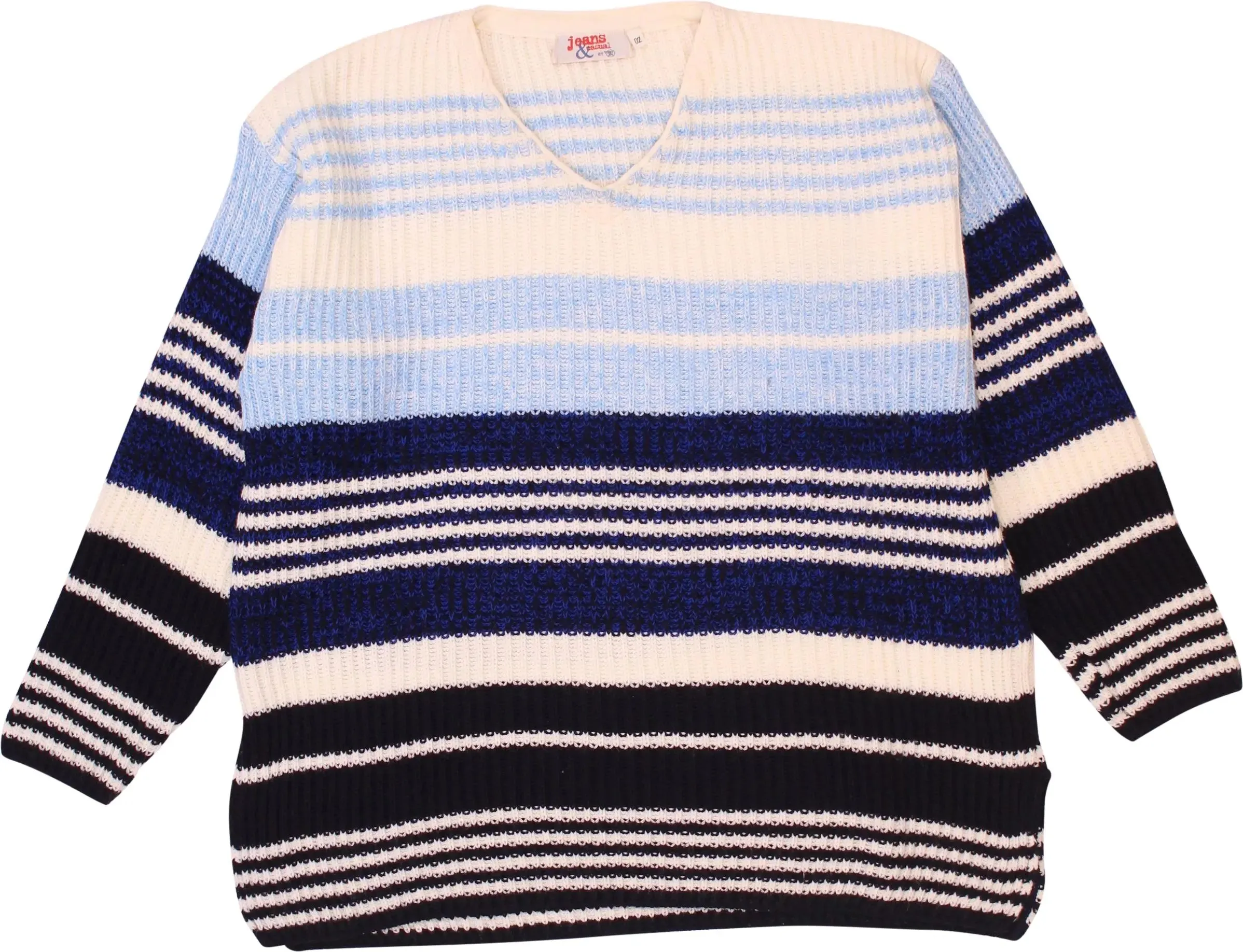 Striped Knitted Sweater | ThriftTale