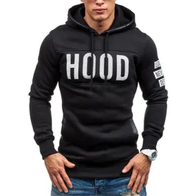 Sweatshirts Men    Slim hoodies men Warm Pullover Sweatshirt Hooded Outwear Tops Male sudaderas hombre &23 GS